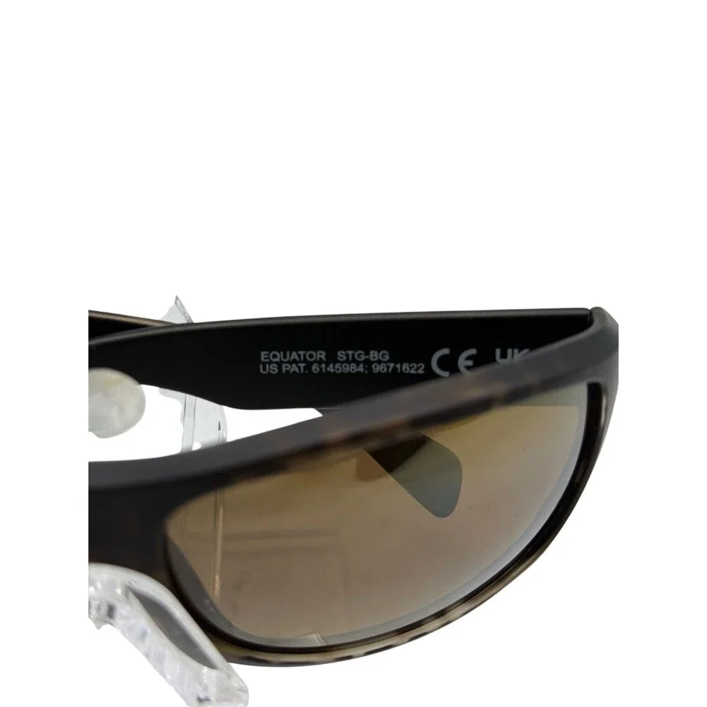 Maui Jim Equator Dark Tortoise Polarized Mirror HCL Bronze Sunglasses MJ848-10